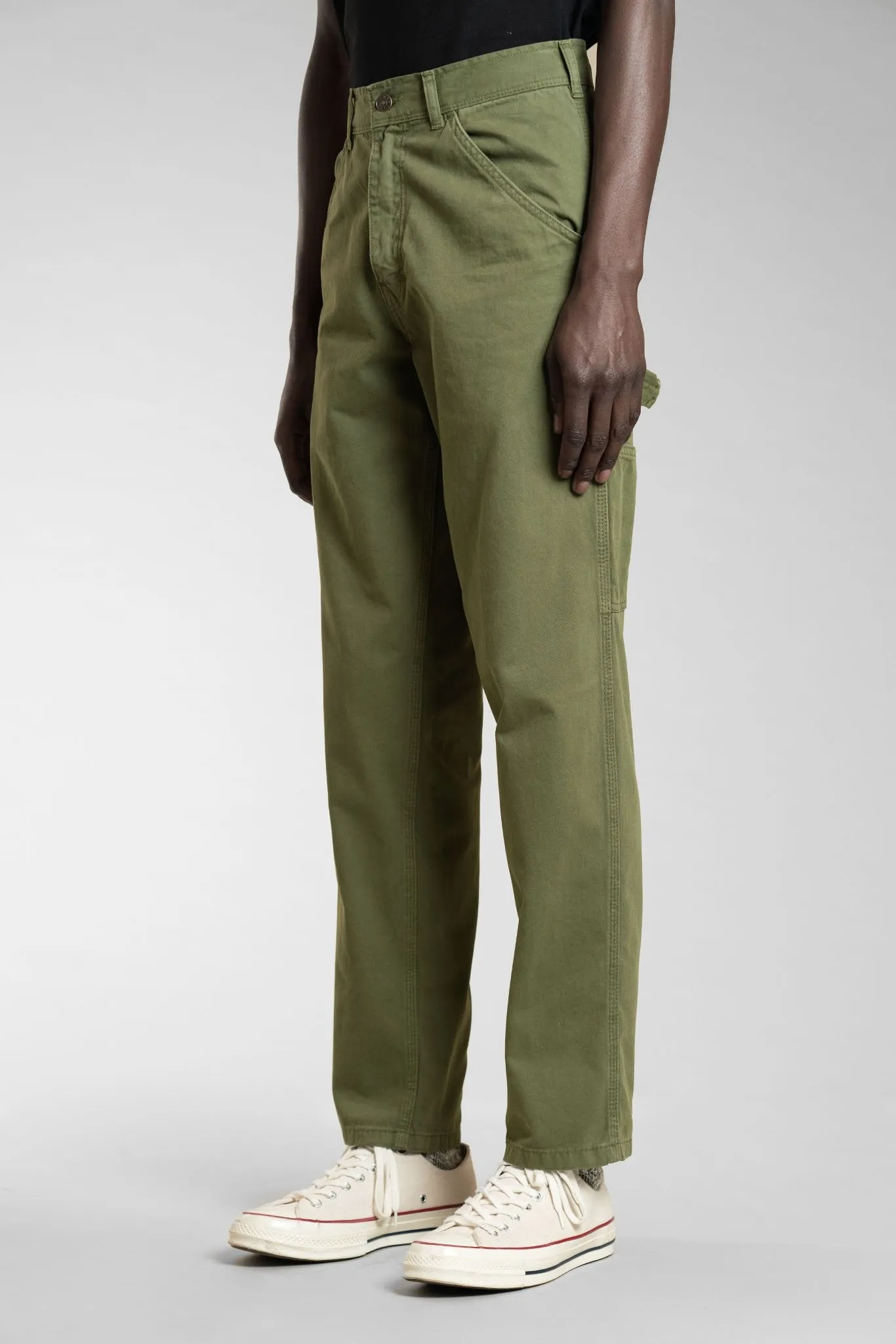 80s Painter Pant - Olive Overdye