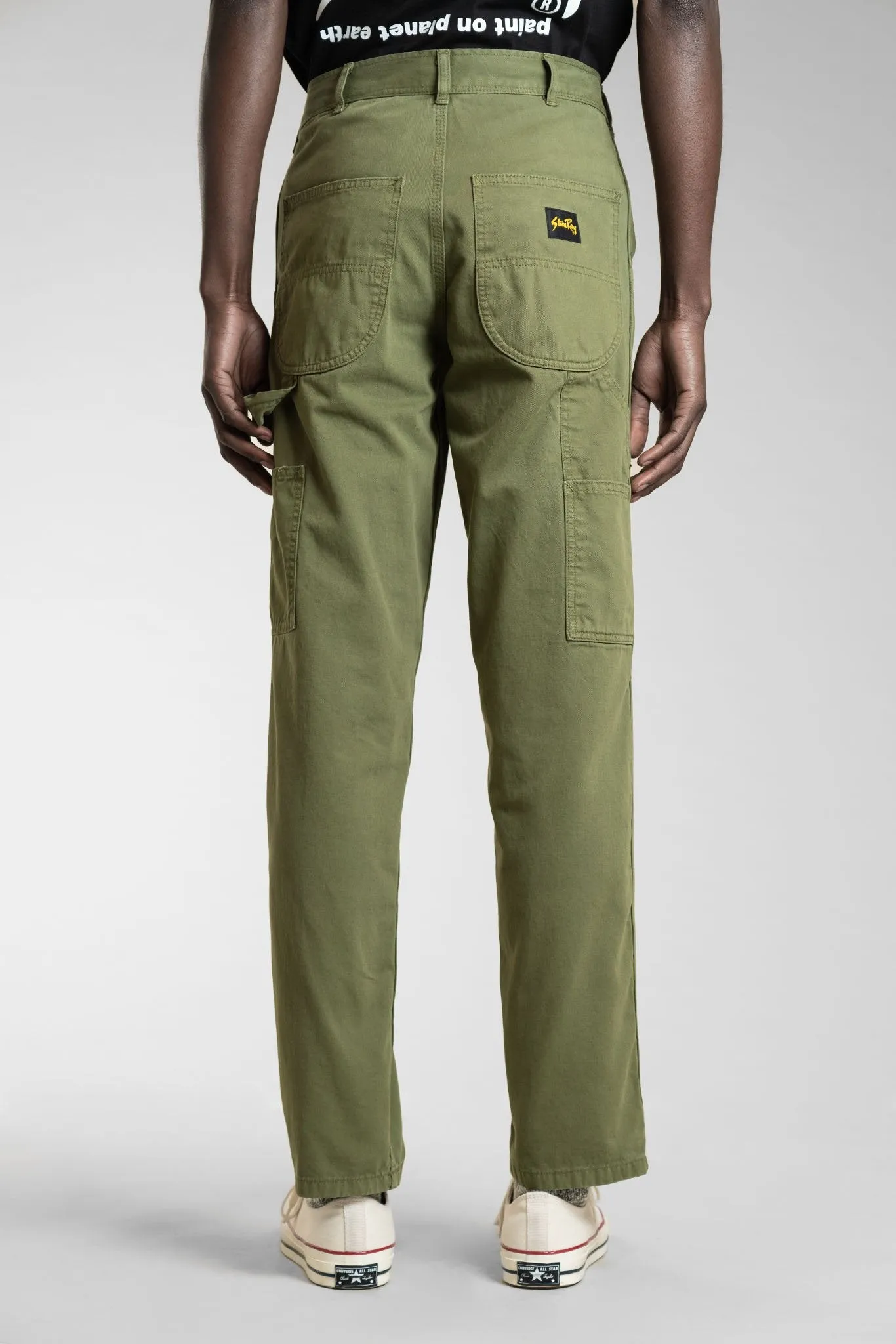 80s Painter Pant - Olive Overdye