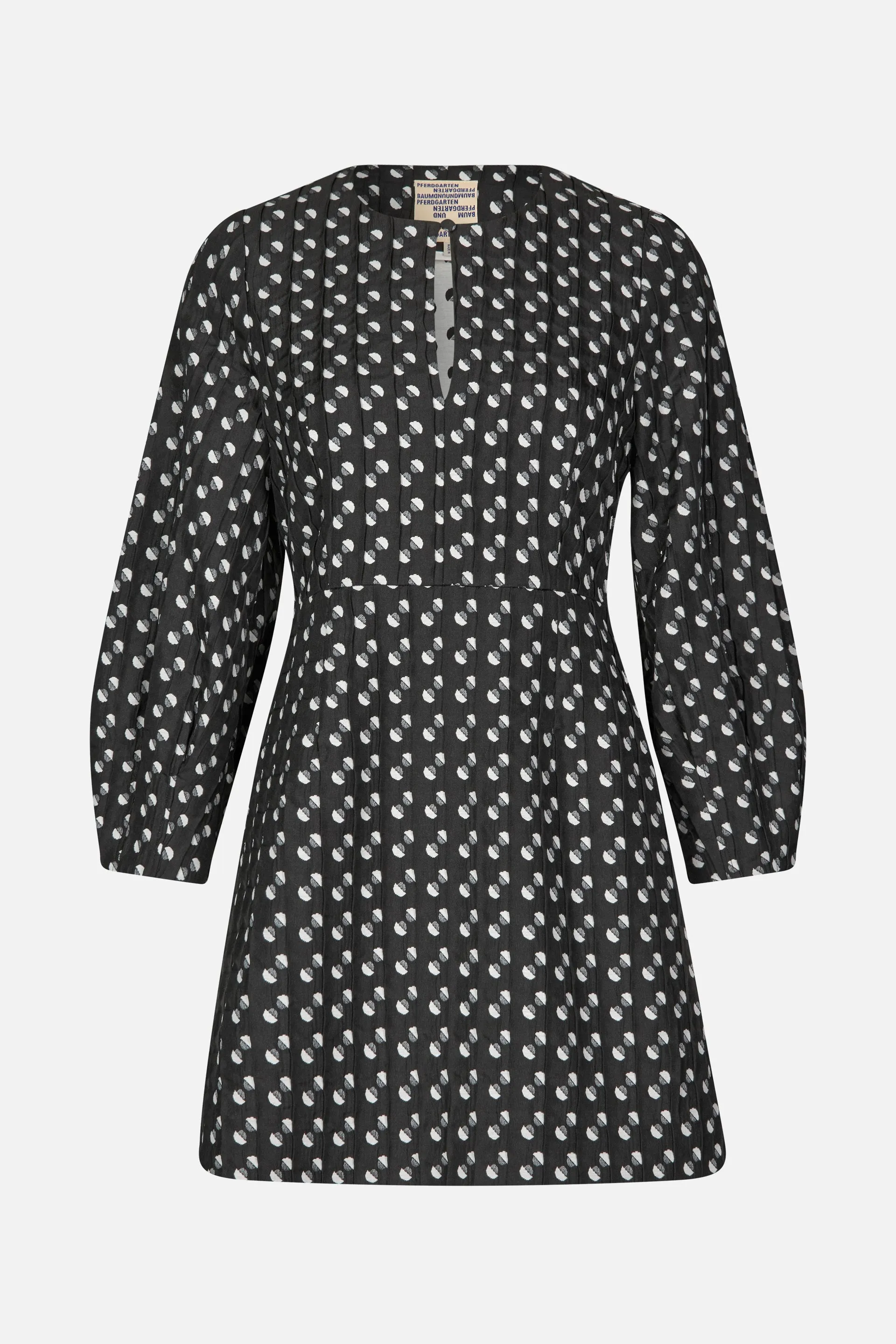 AFIFA | Black Jacquard Dot