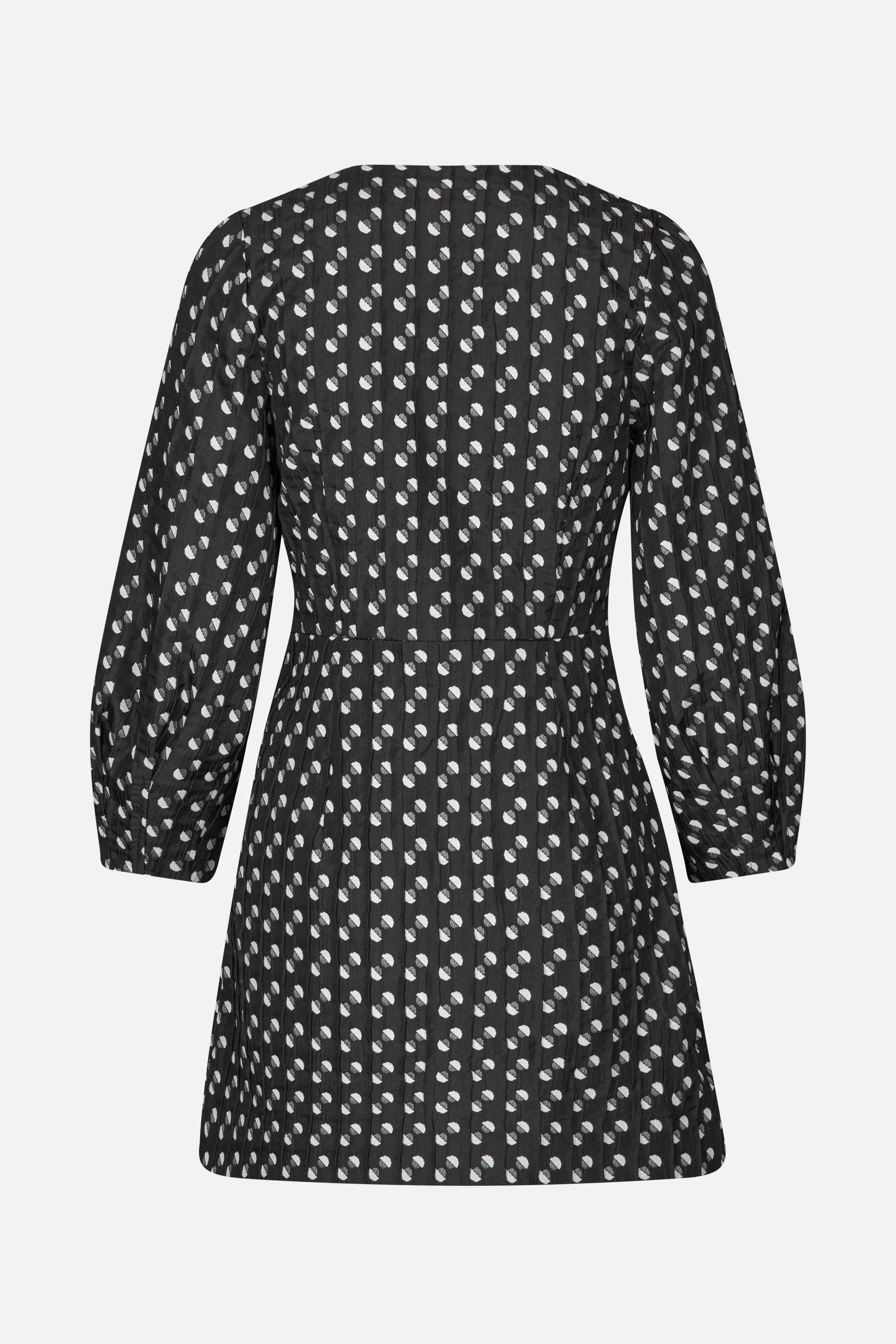 AFIFA | Black Jacquard Dot