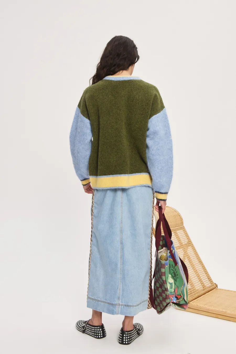 Anouk Tennis Sweater Green