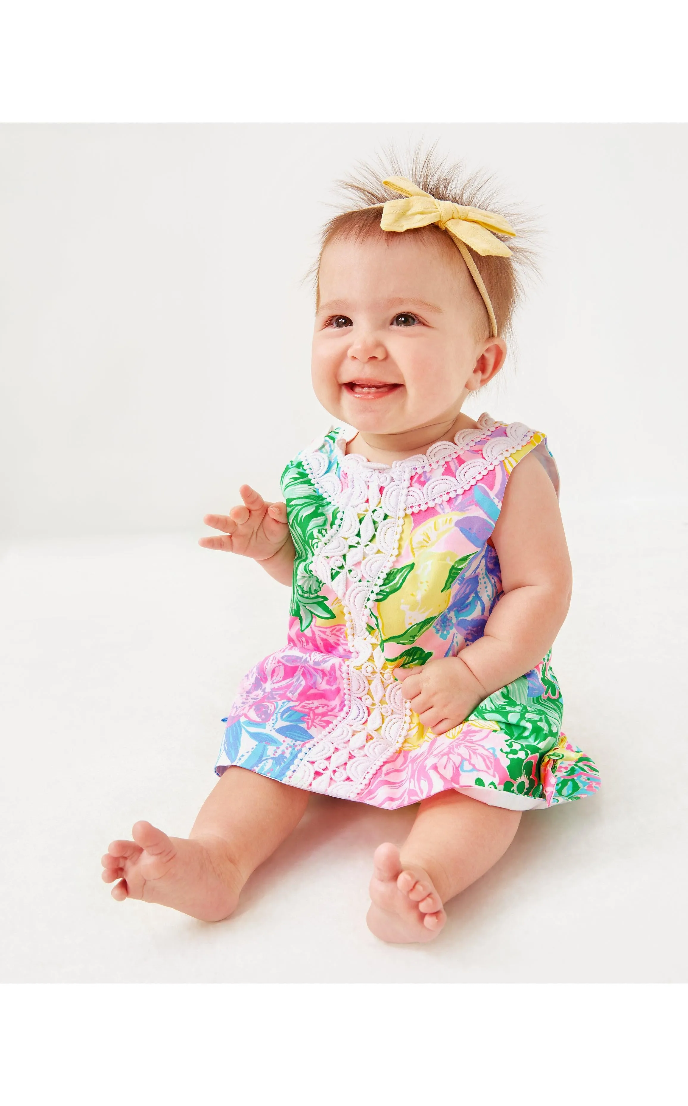 Baby Lilly Shift Dress Bright Delight Patch