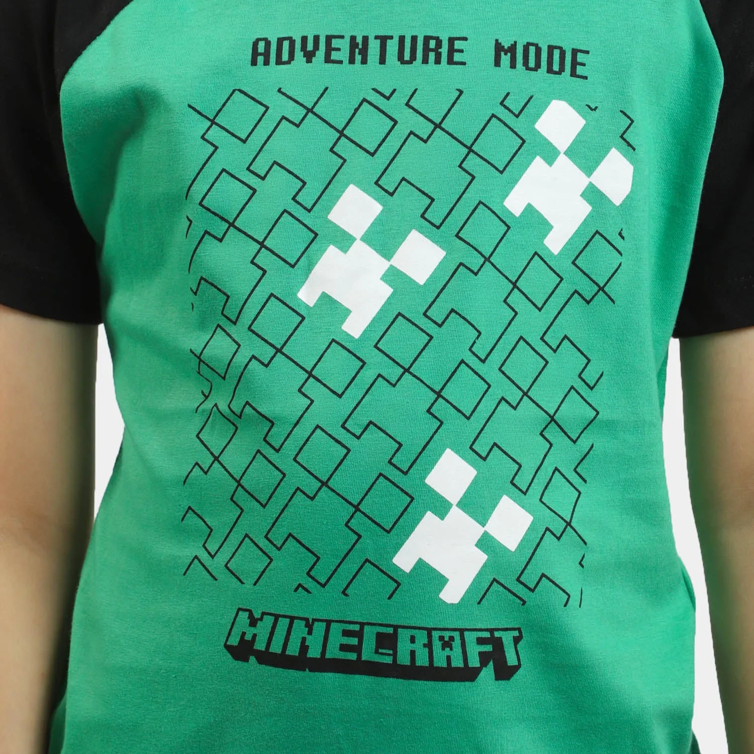 Boys Cotton T-Shirt - Holly Green