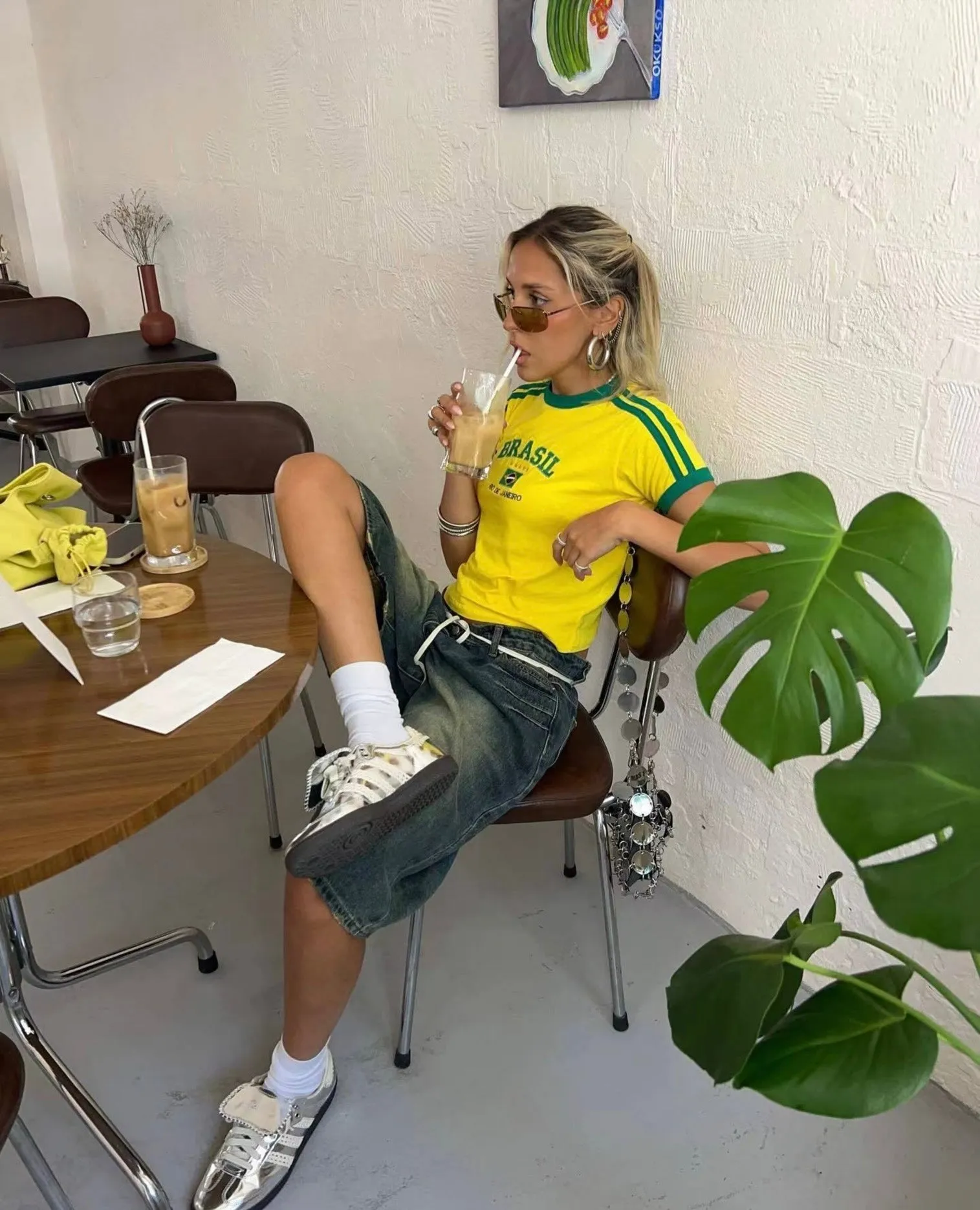 Brasil Vintage Crop Top