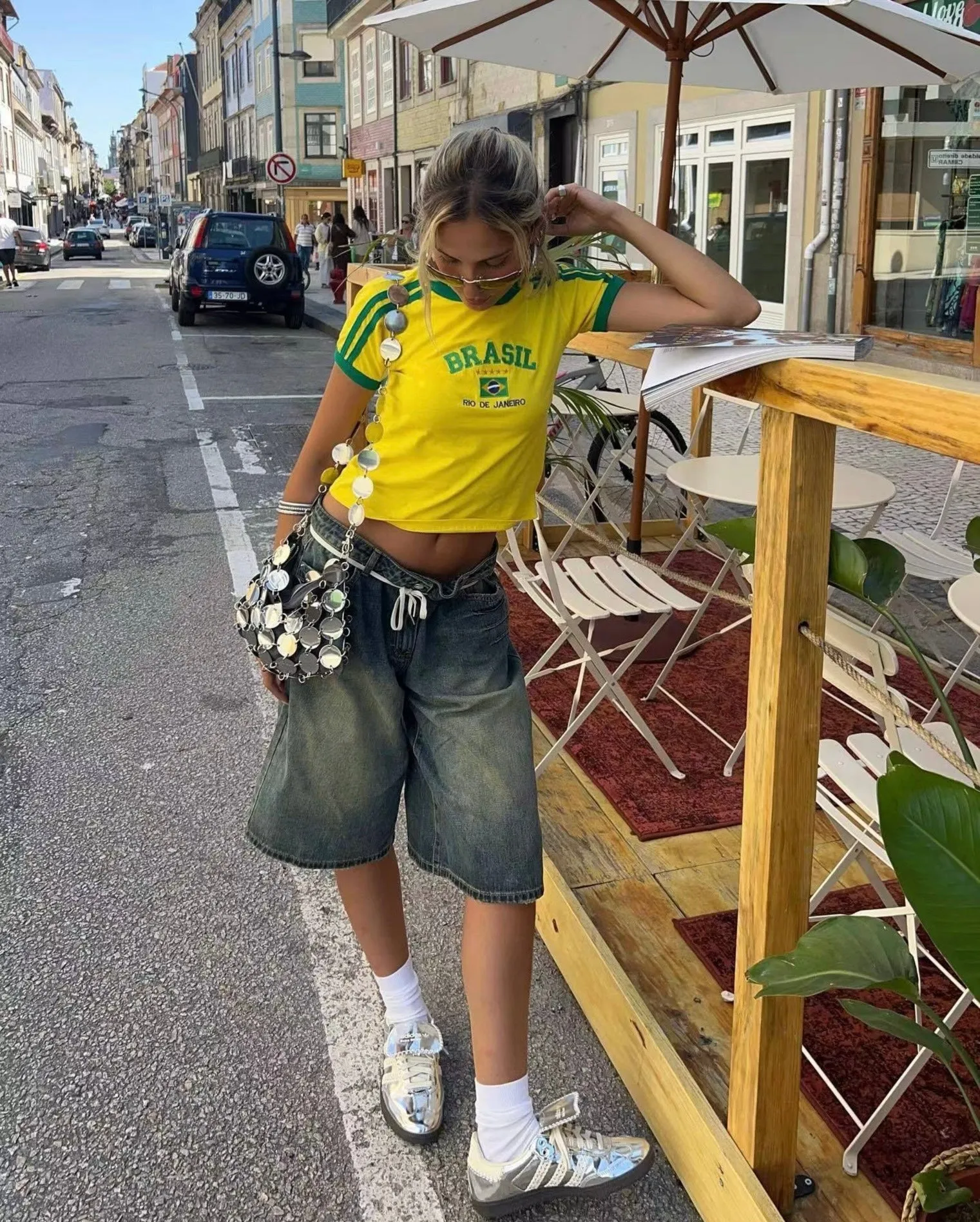 Brasil Vintage Crop Top