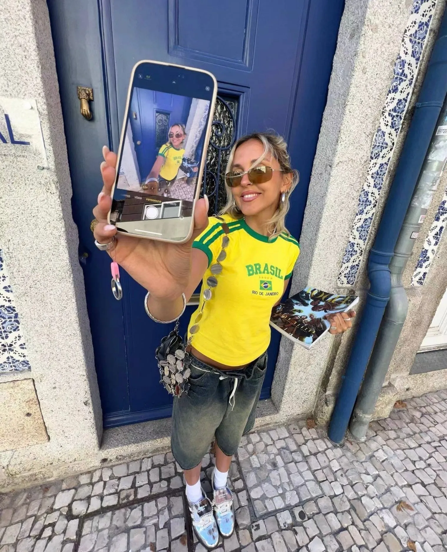 Brasil Vintage Crop Top