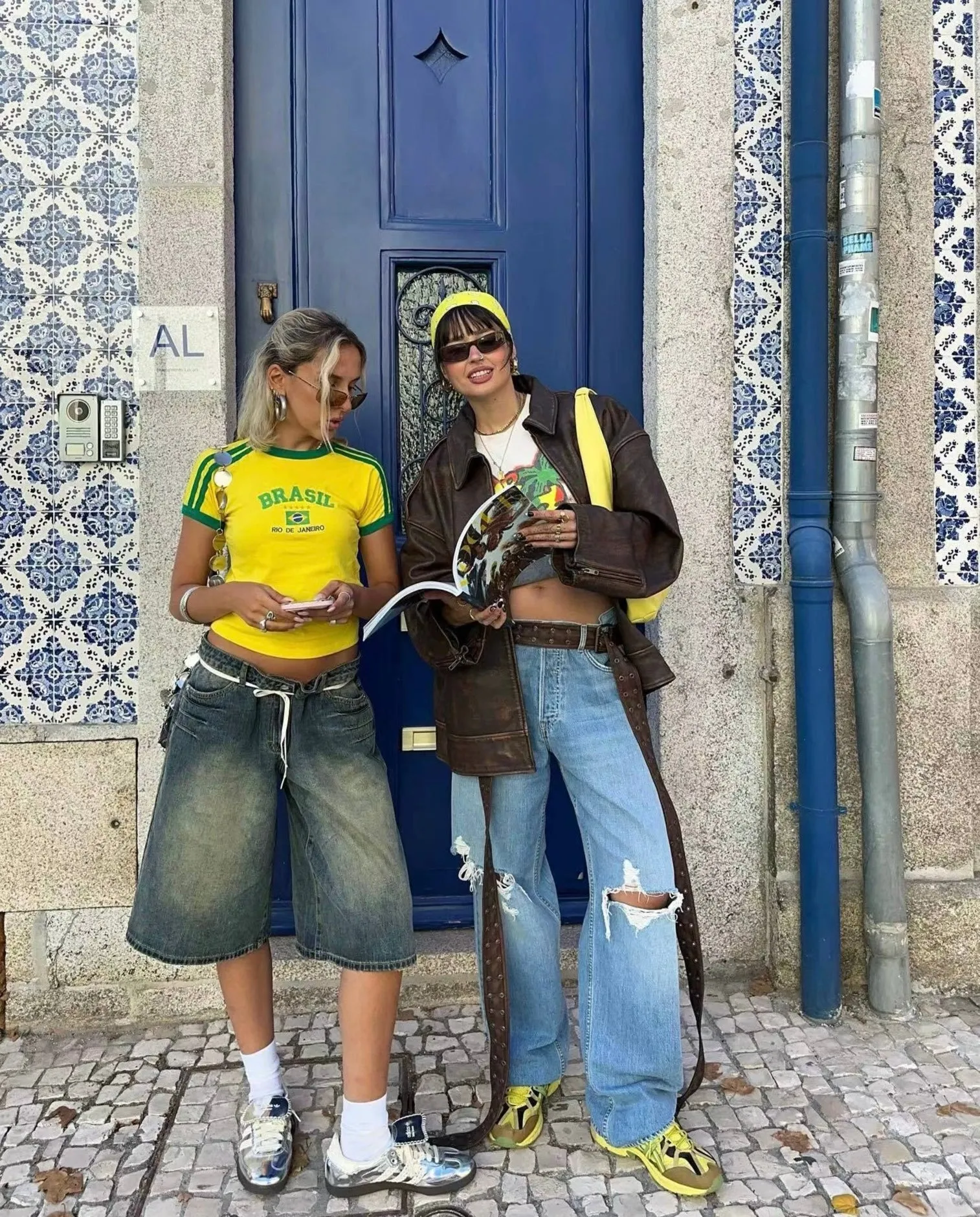 Brasil Vintage Crop Top