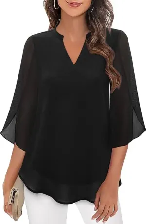 Celeste  - Chic Layered Blouse