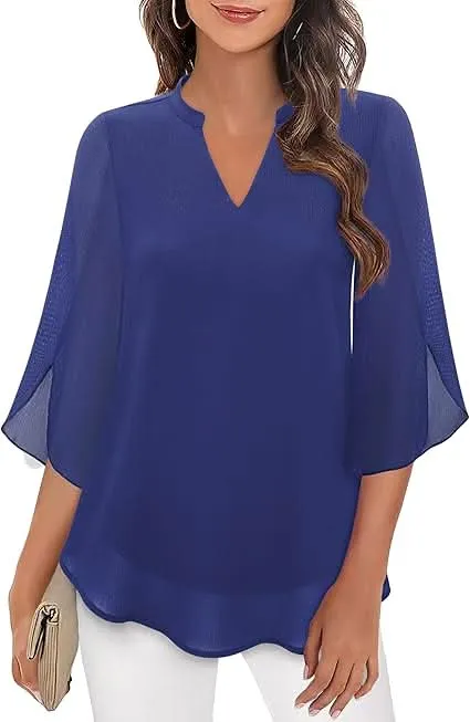 Celeste - Chic Layered Blouse