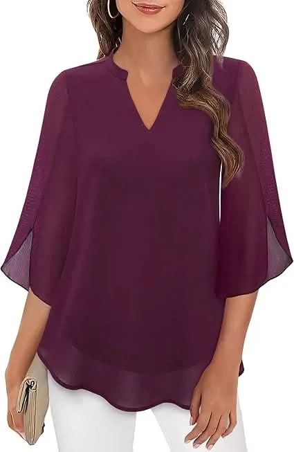 Celeste - Chic Layered Blouse