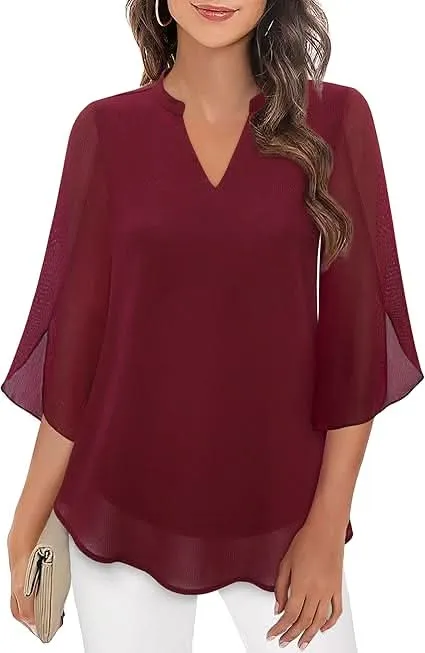 Celeste - Chic Layered Blouse