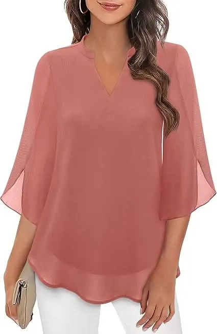 Celeste - Chic Layered Blouse