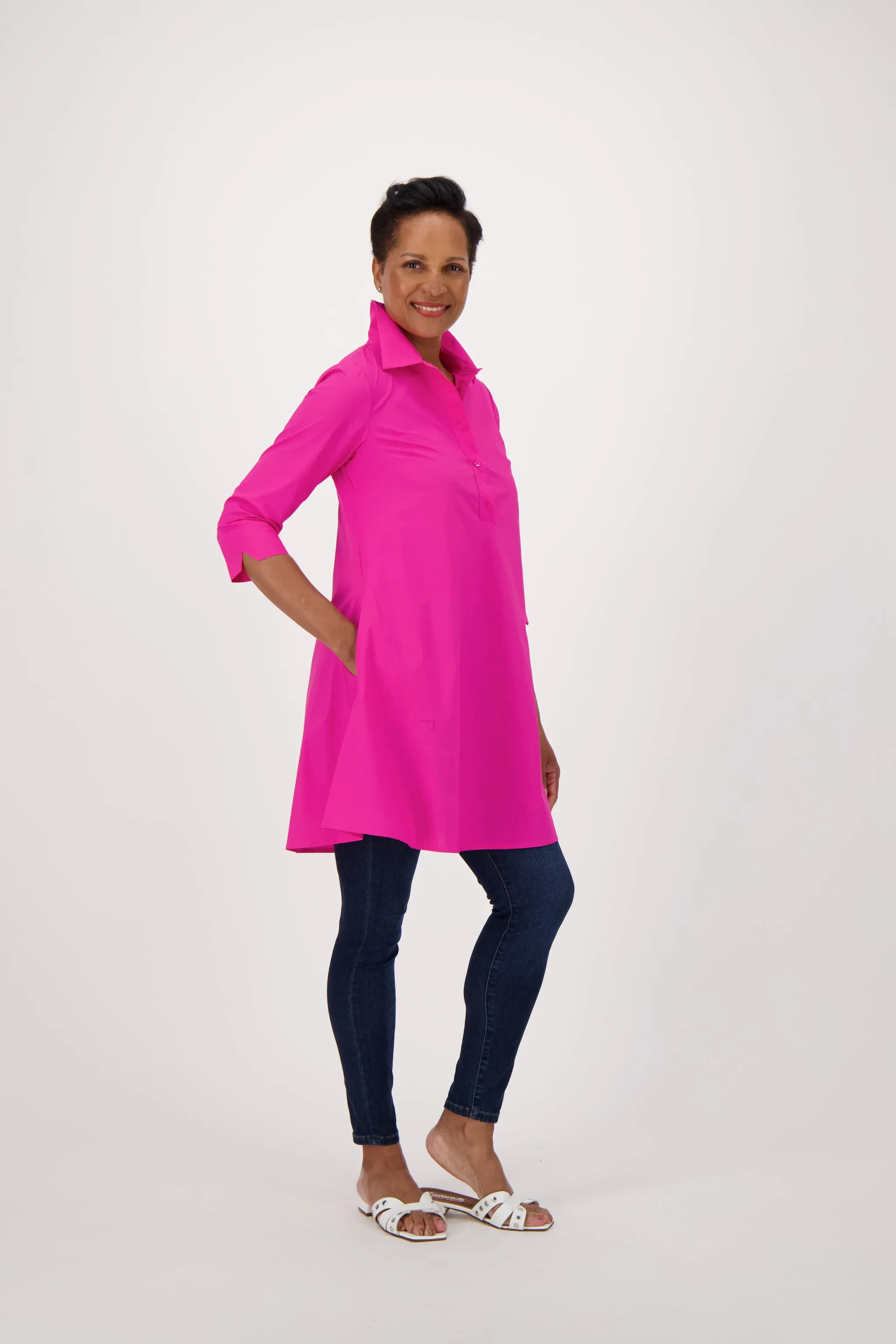 Collared Shift Dress