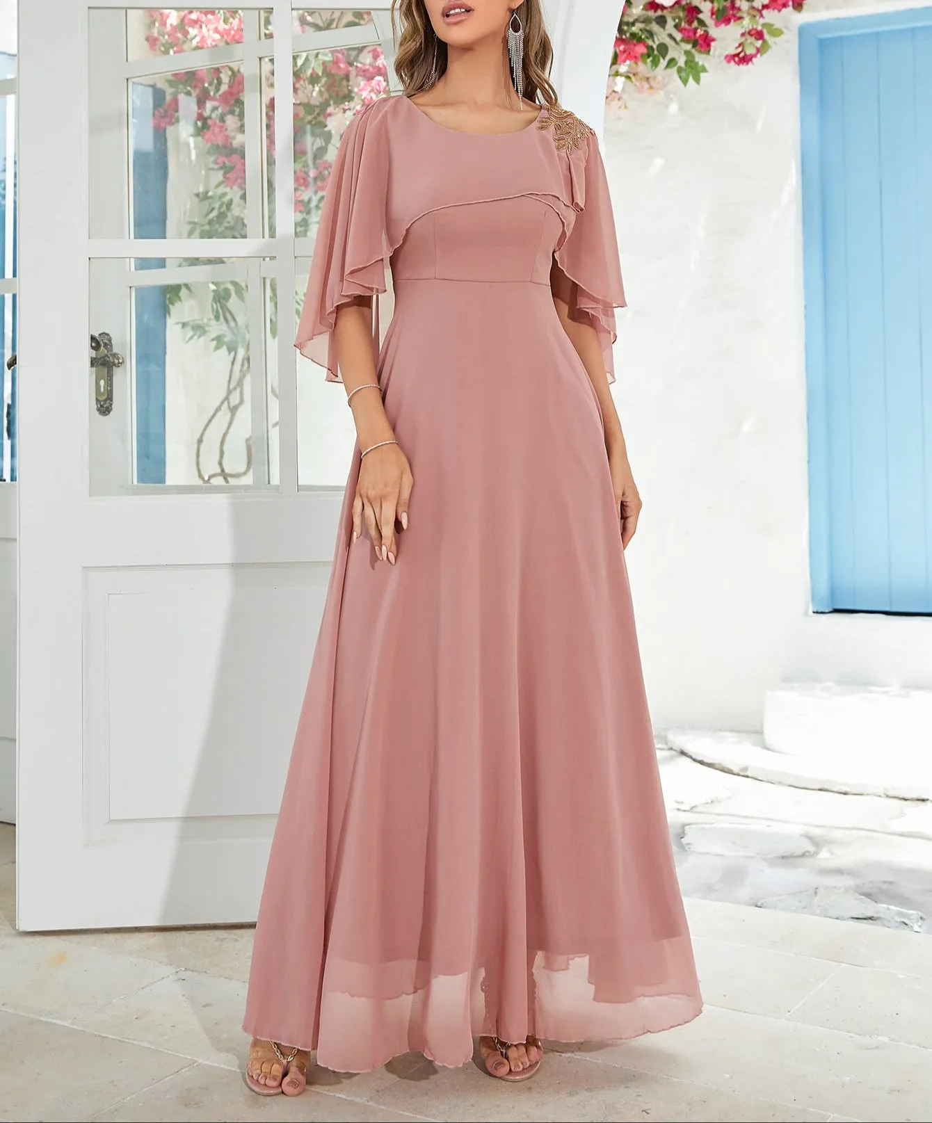 Fashion Loose Slim Chiffon Dress