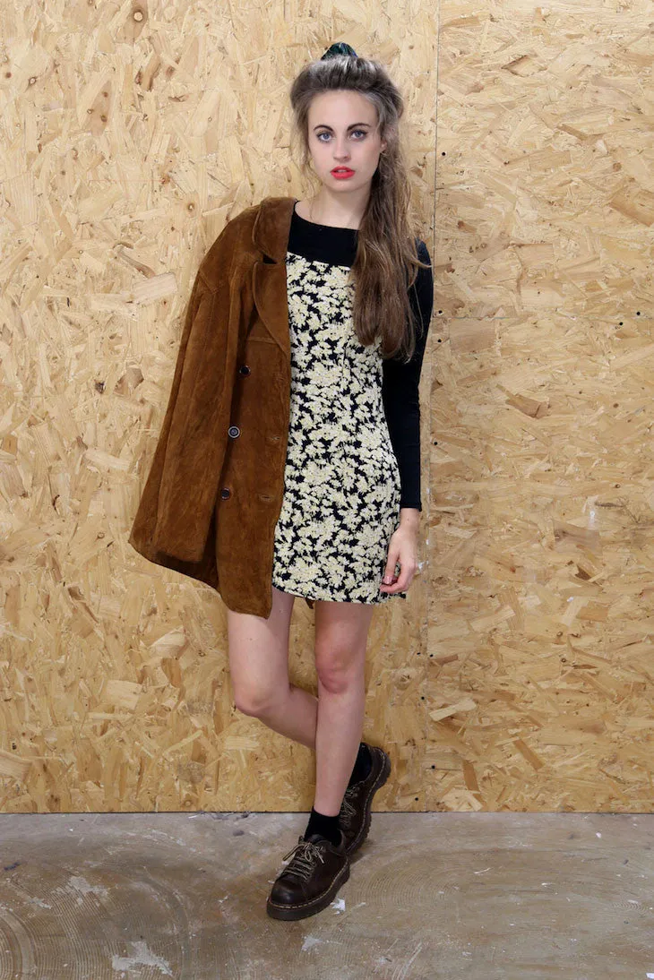 Floral Print Shift Dress
