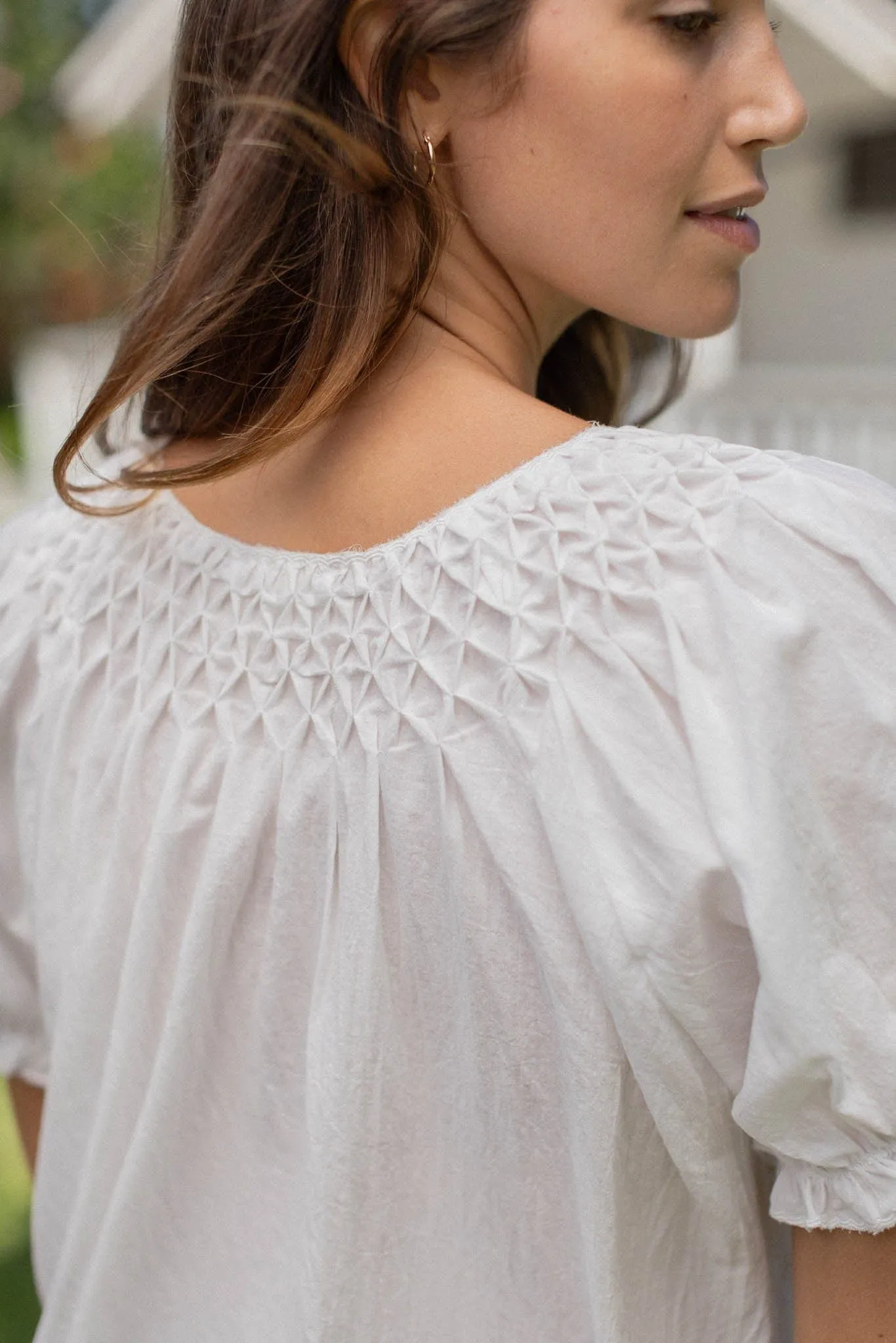Francesca Blouse - White