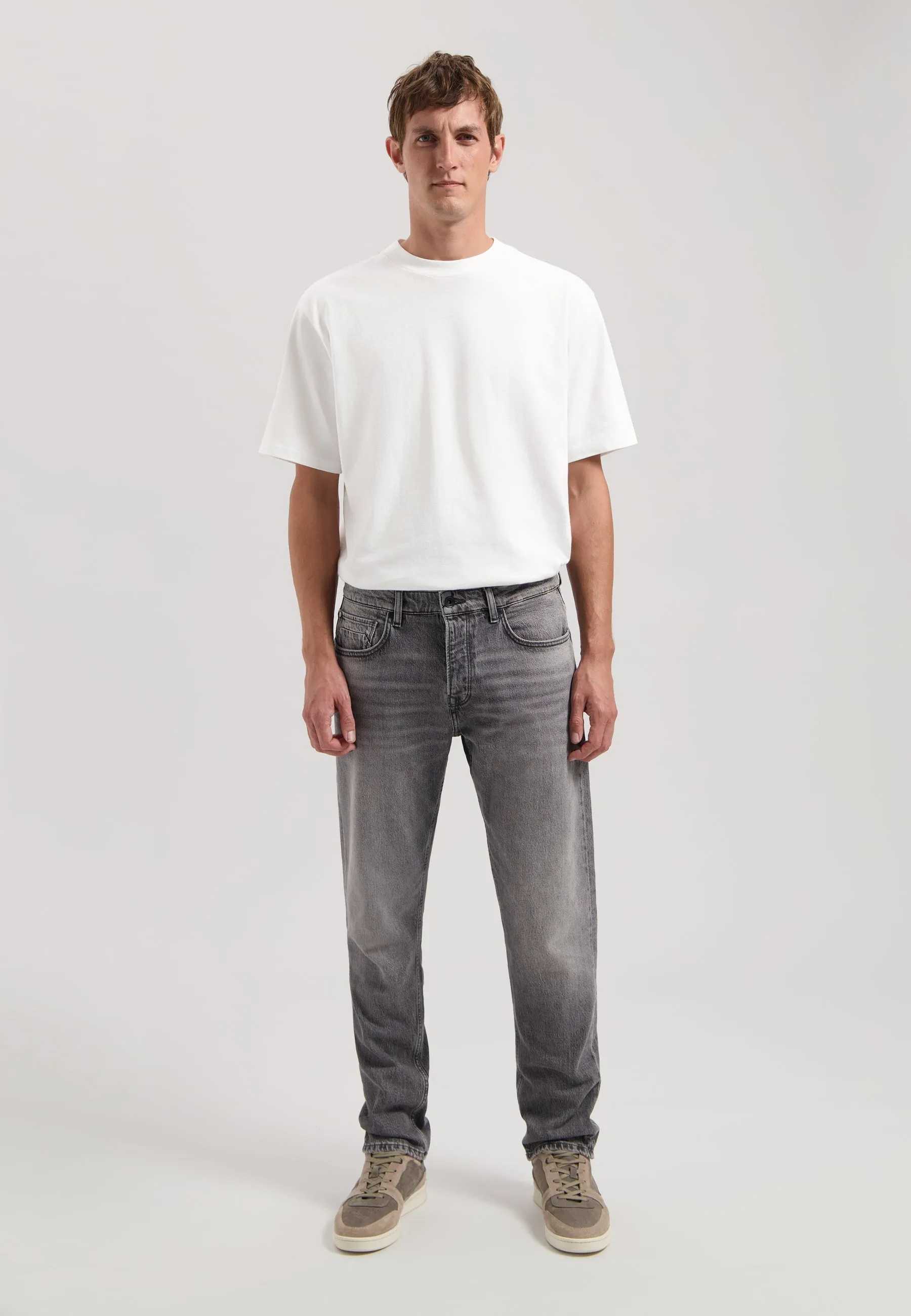 Gent D Loose Tapered Fit Polar Grey