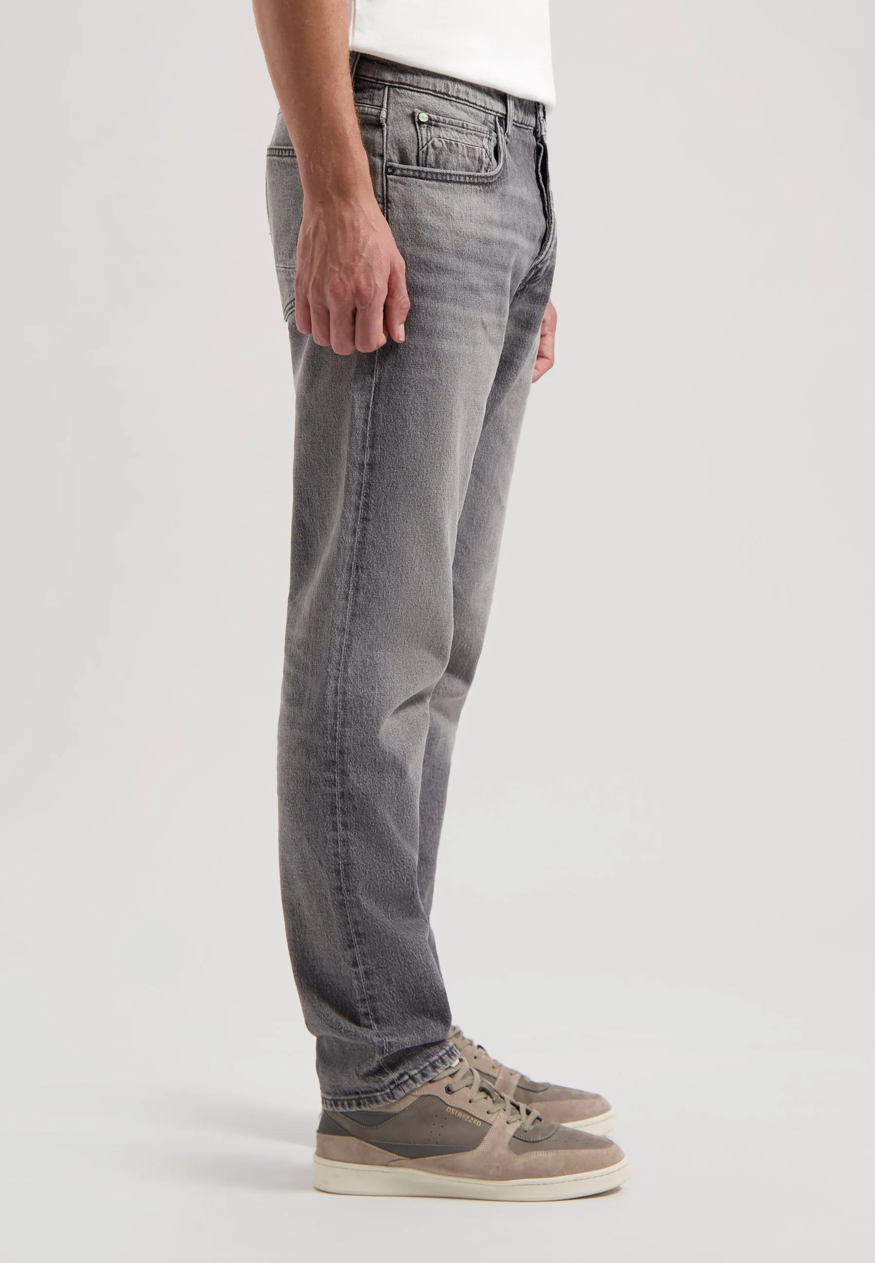 Gent D Loose Tapered Fit Polar Grey