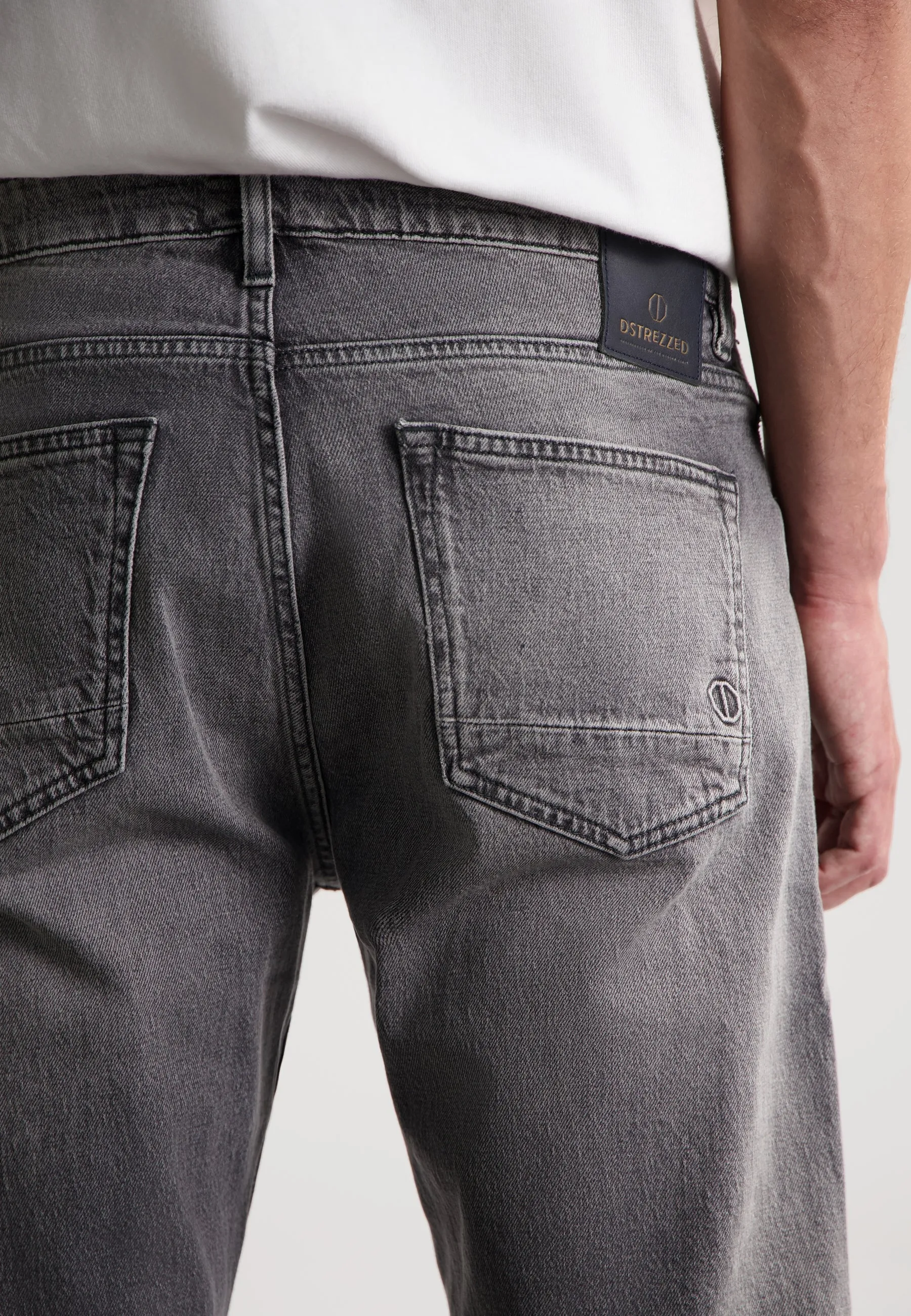 Gent D Loose Tapered Fit Polar Grey