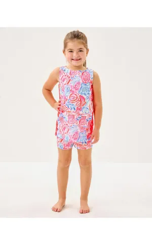 Girls Mini Romey Shift Set Lil Sun Sea Sand