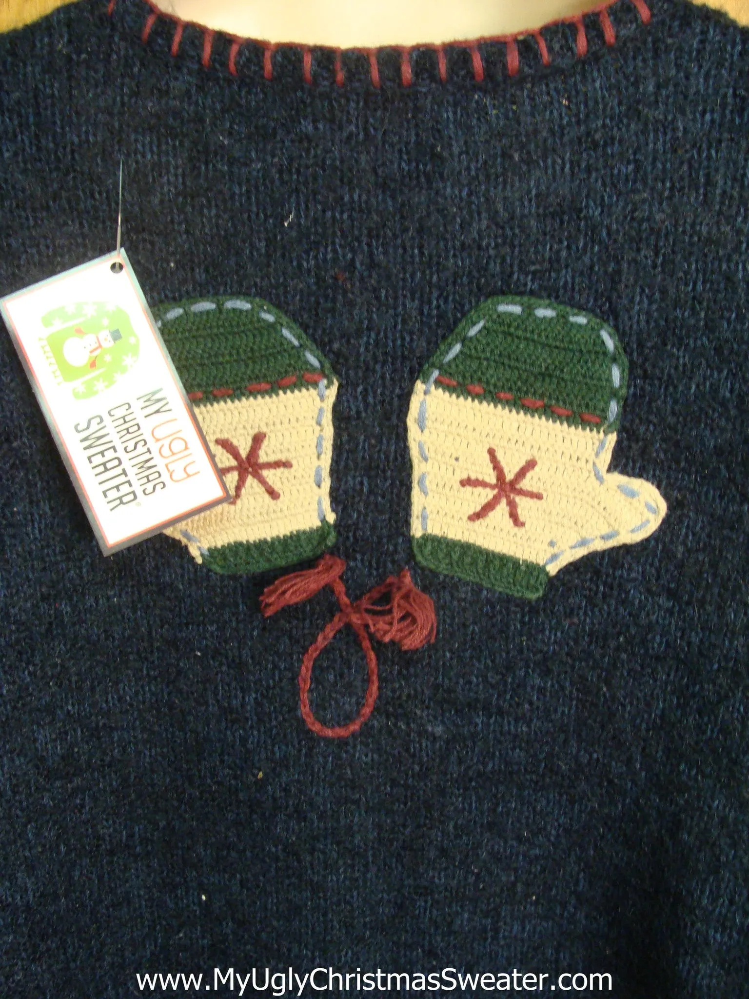 Hats and Mittens Horrible Christmas Sweater