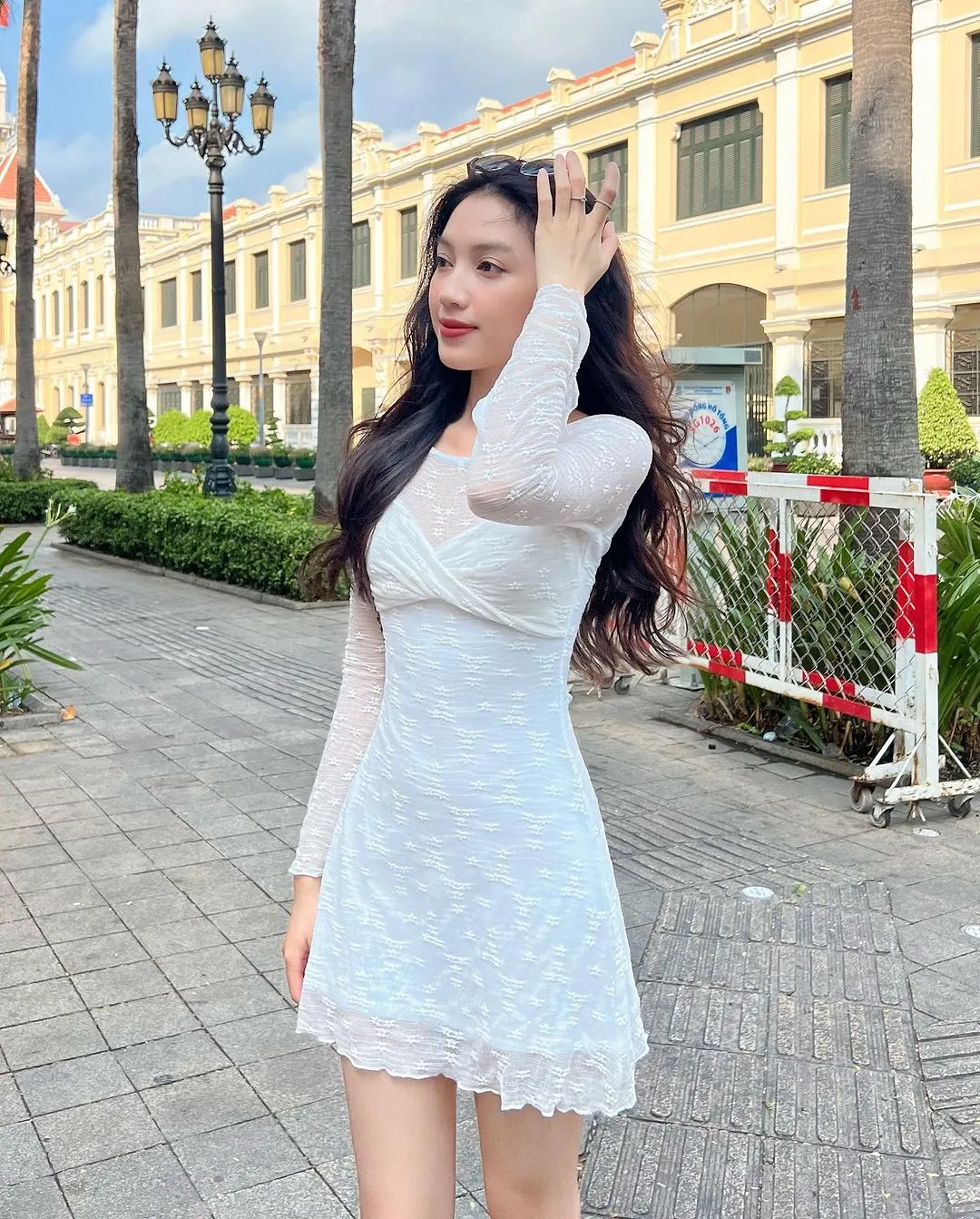 Jardin Lace Minidress