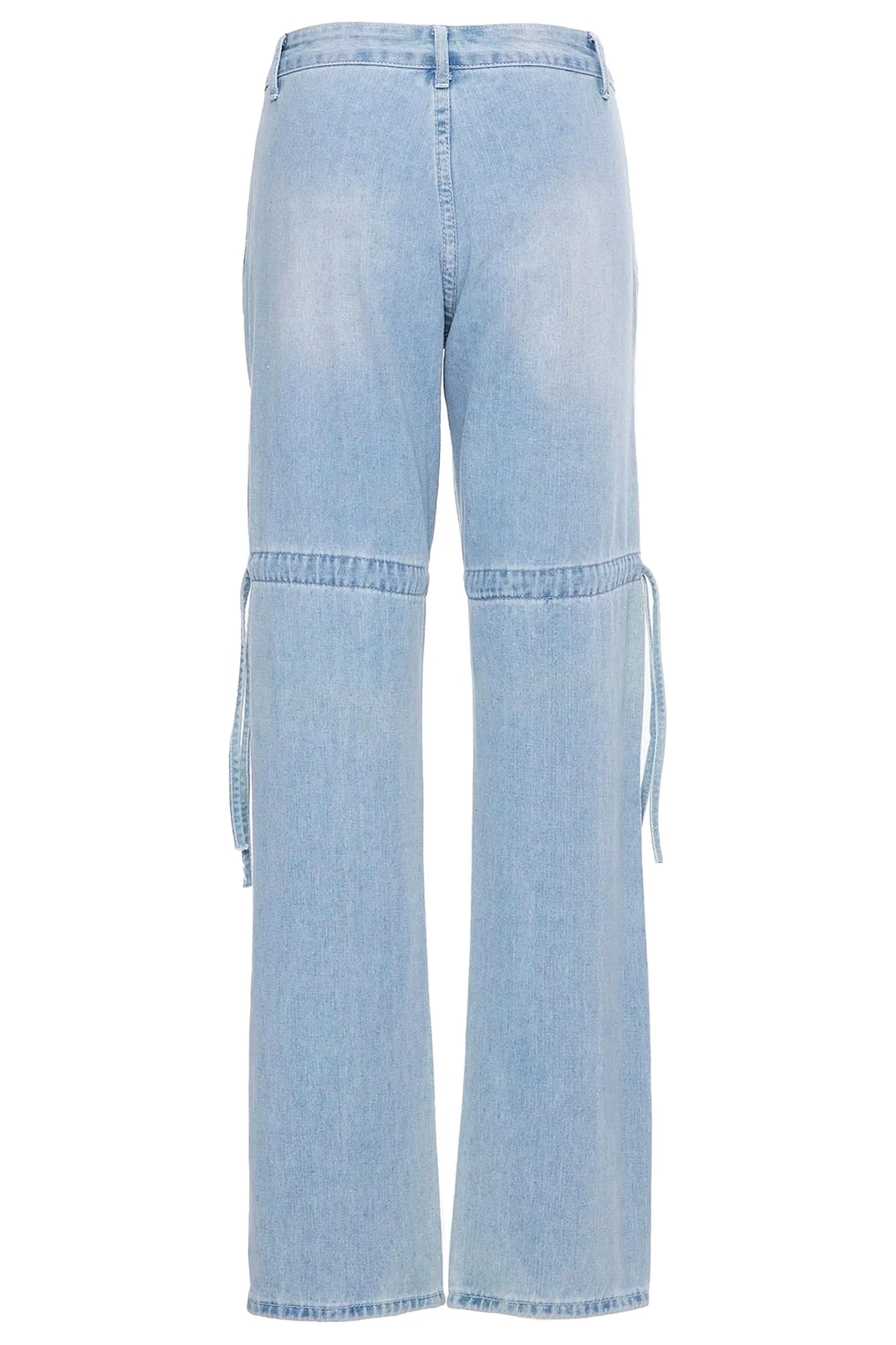 JEANS WITH A FLAP POCKET