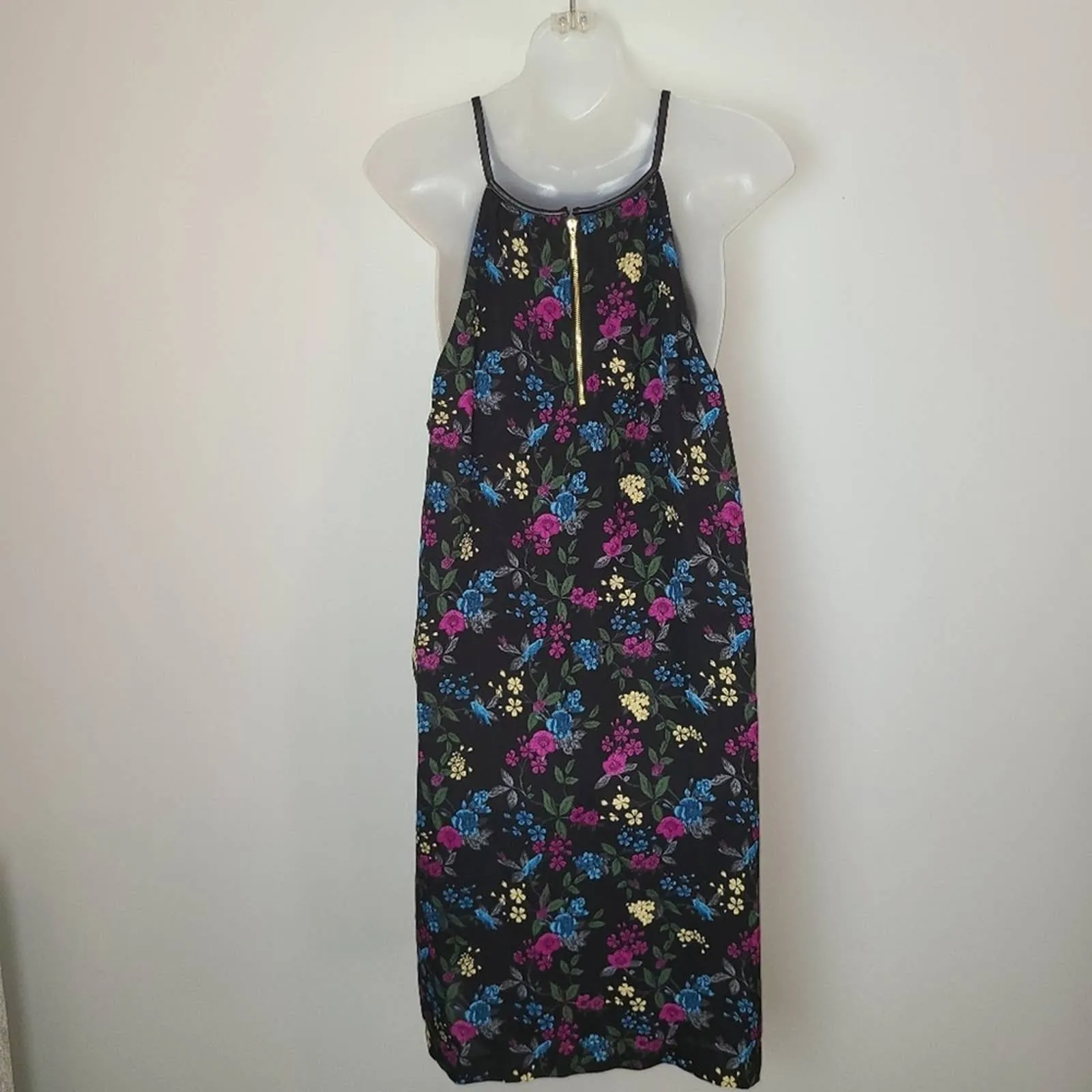 Kensie New with Tag sleeveless  bird floral dress