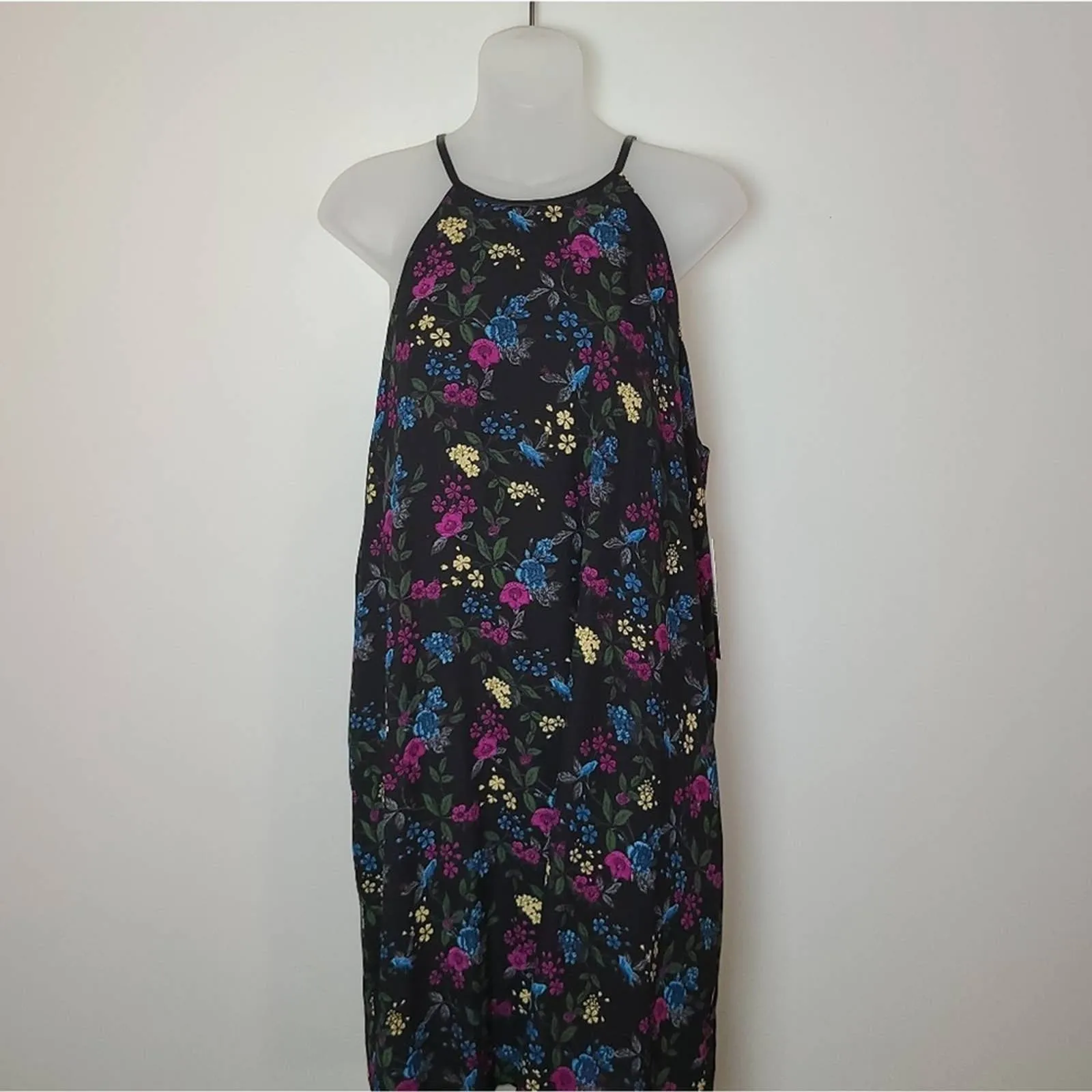 Kensie New with Tag sleeveless  bird floral dress
