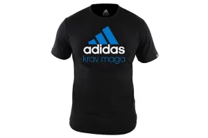 Krav Maga T-paita - Adidas Krav maga T-shirt - Musta