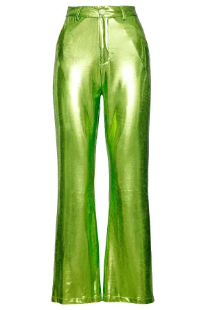 METALLIC TROUSERS