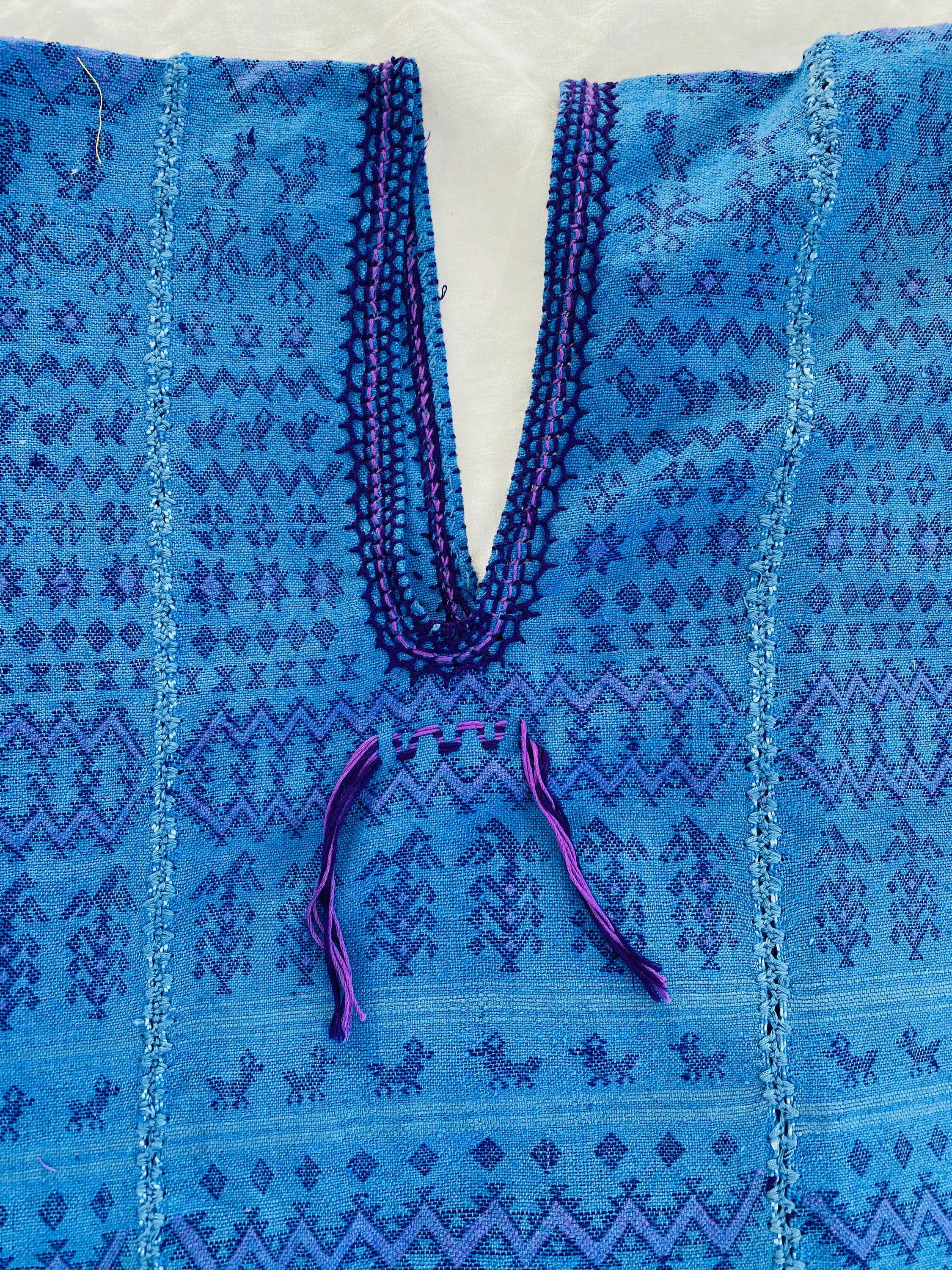 Oaxaca Huipil. Minidress/Tunic. San Bartolo Yautepec. Natural Dyes. Oaxaca, Mexico.