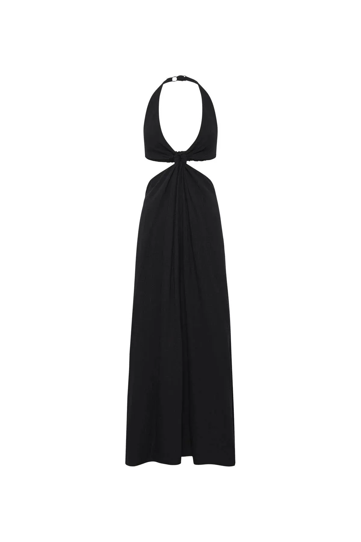 Prado Halter Dress Black