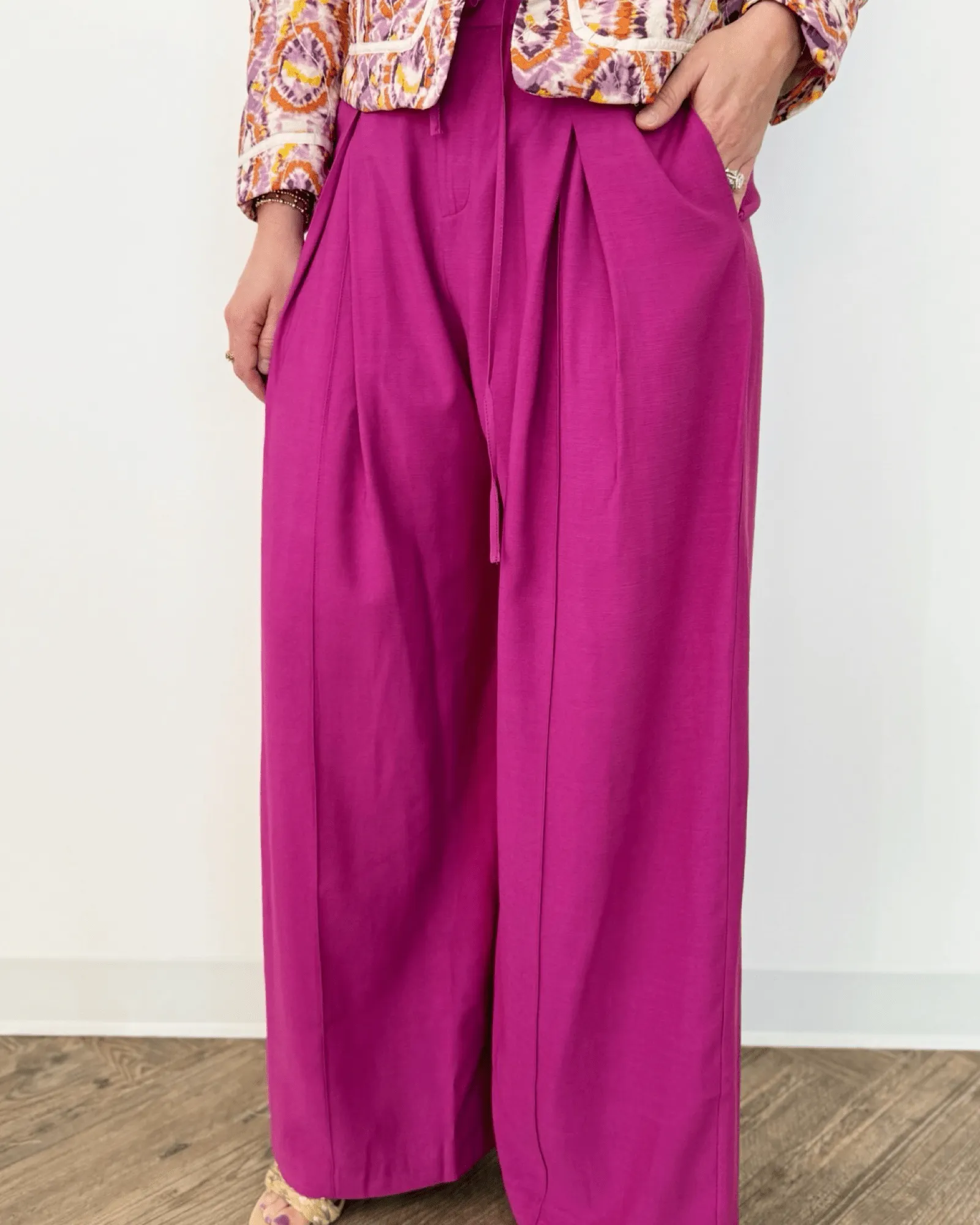 Rio High Rise Wide Leg Pant