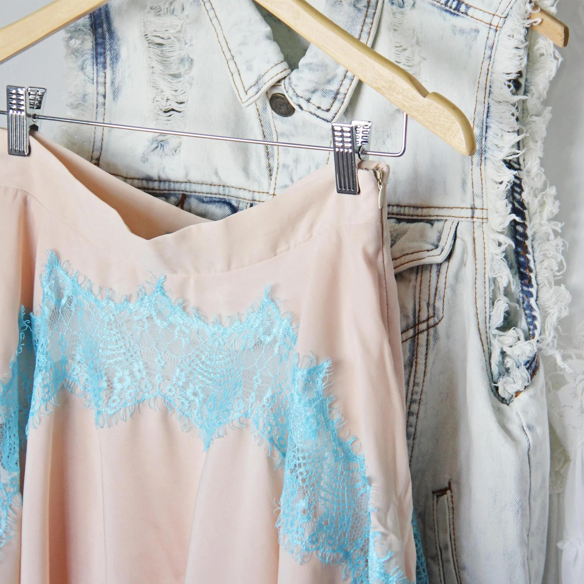Sky Lace Skirt