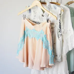 Sky Lace Skirt