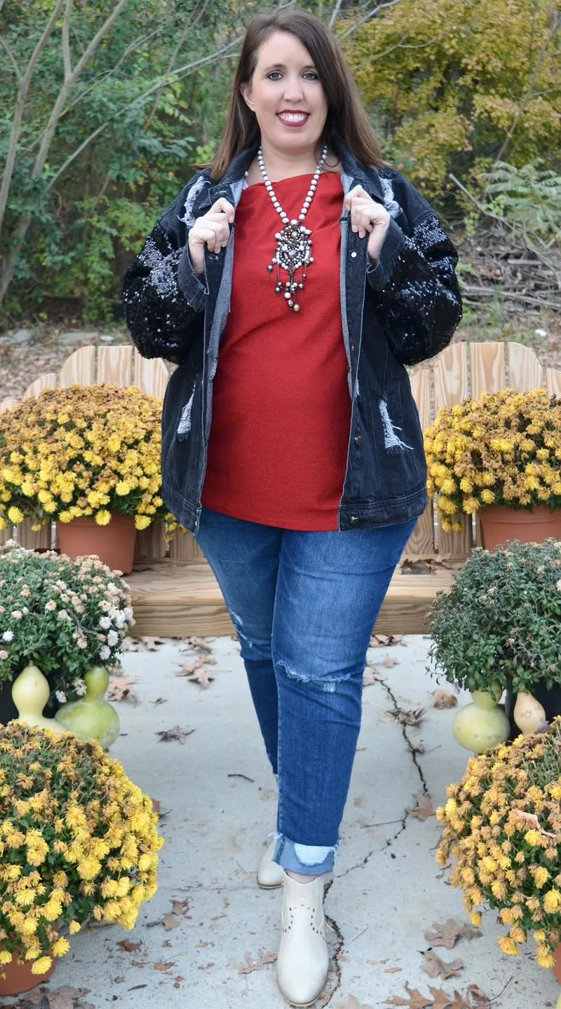 You're The One Sequin Jacket
