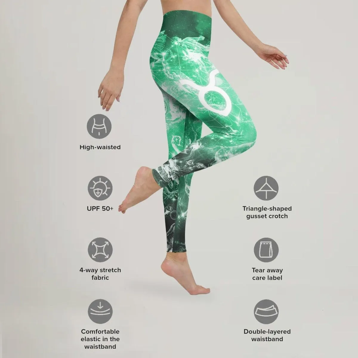 Zodiac Taurus Leggings