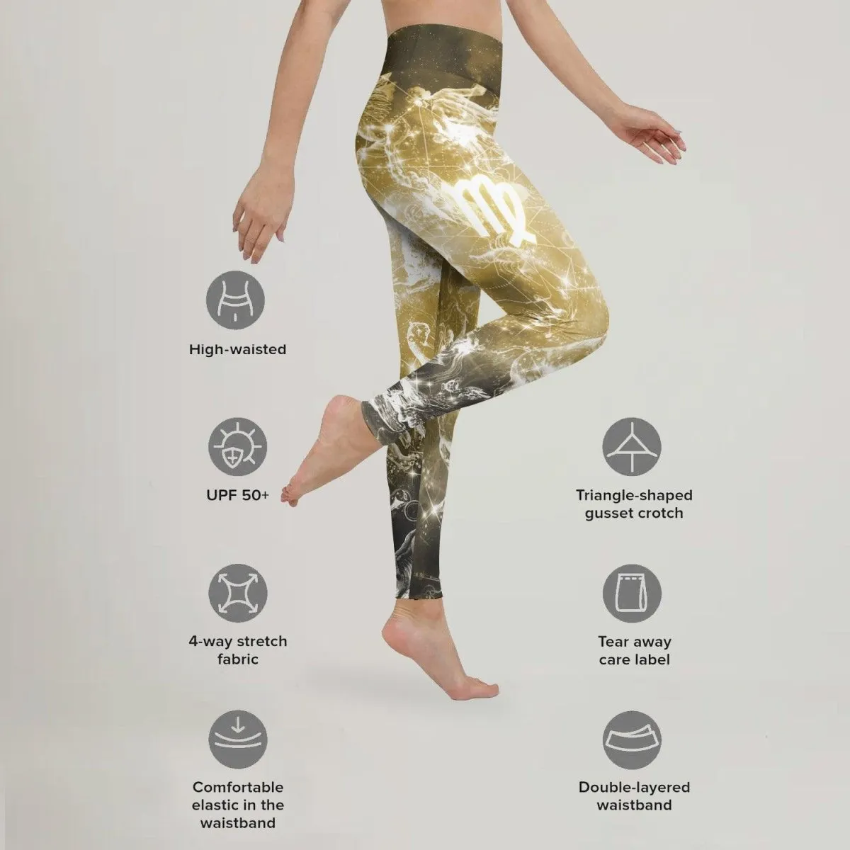 Zodiac Virgo Leggings